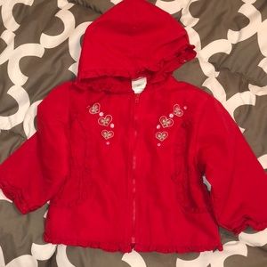 3T girls red jacket